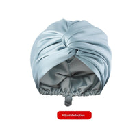 Silk-like Fabric Stretch Satin And Ice Sleep Caps