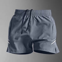 Straight-leg Minimalist Pants In Ice Silk Quick-drying