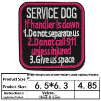 Pet Dog Accessories Embroidered Velcro New Pet Clothing Decorative Sticker Computer Embroidery Chapter