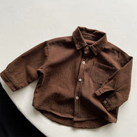 Children's Cute Fashionable Cotton Shirt