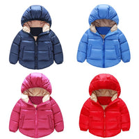 Winter Children's Clothing Cotton-padded Casual Down Jacket