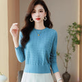 Early Spring Retro Hollow-out Bottoming Shirt Sweater