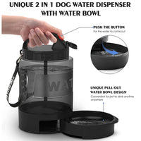 2.2L Dog Kettle Large Capacity Drinking Water Bottle Outdoor Sports Bottle Outdoor