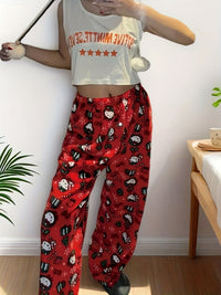 Thickened Fleece-lined Casual Loungewear Pants