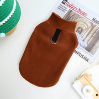 Simple Casual Warm Dog Clothes