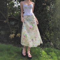 Sweet Girl Waist Slimming Long Fishtail Skirt