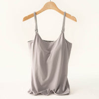 Pregnancy Pregnant Woman Breastfeeding Cotton Camisole With Chest Pad