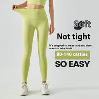 No Size Yoga Pants High Waist Hip Lift Seamless Cloud Feeling