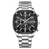 Six-hand Waterproof Business Mens Watch With A Calendar