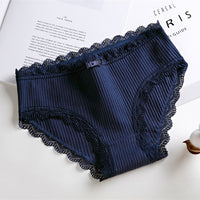 Thread Princess Low-waist Briefs With Cotton