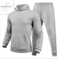 Men's Casual European Style Size Blank Solid Color Set