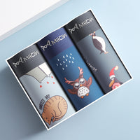 Men's Cotton Antibacterial Crotch Boxers