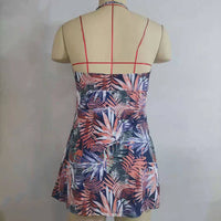 Women's Large Size One Piece Swimsuit