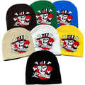 Knitted Skull Jacquard Cold-proof Warm Wool Hat