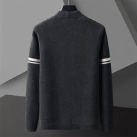 Autumn Cardigan Sweater Men's Long Sleeved Sweater Coat