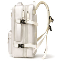 Macaron Color Expansion Backpack For Men And Women