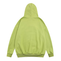 Letter Spray Painting Printed Hoodie Loose Casual Men