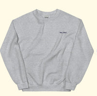 European And American E-mail Printed Round Neck Pullover