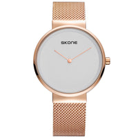 Quartz Watch Waterproof Fashion Simple Women's Mesh Strap Watch