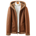 Lamb Cashmere Men's Thickened Coat Double Sided