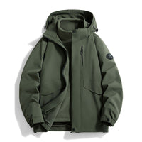 Womens Detachable 3-in-1 Hardshell Jacket Coats