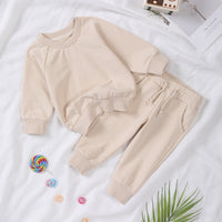 Children's Homewear Sweatshirt And Pants Set