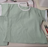 Infant and young children's clothing made of old casual sports short-sleeved suit
