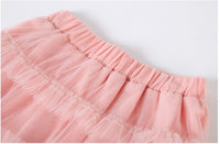Casual Fashion Net Yarn All Match Skirt