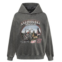 Motorbike Printed Hoodie Men's