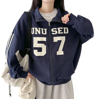 Design Sense Niche Couple Coat High Street Two Bars Raglan