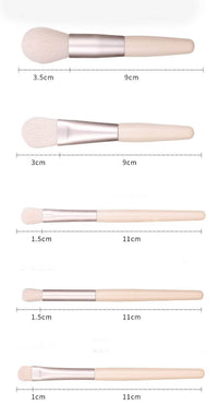 Simple Soft Hair Makeup Brush Set