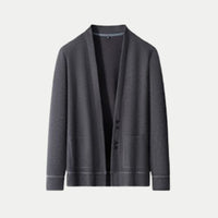 Polyester Autumn Men's Knitted Sweater
