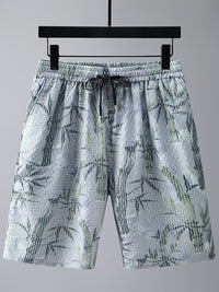 Loose Ice Silk Shorts Thin Plus-sized Pants