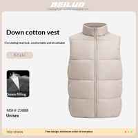 Women's Down-filled Thickened Cotton Vest