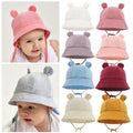 Baby Cotton Shade Rabbit Ear Fisherman Basin Hat