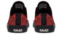 Fashion Printed Couple High Top Canvas Shoes