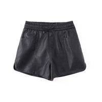 Elastic High-waisted Slimming Wide-leg Pants