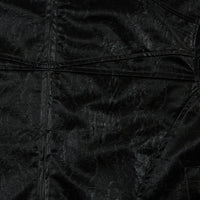 Men's Split Splicing Solid Color Loose Standing Collar Leather Jacket