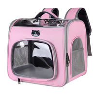 Outdoor Portable See Through Breathable Portable Large Space Pet Bag