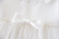 Simple All-match And Cute Girls' Baby Wedding Dress