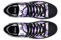 Fashion Printed Couple High Top Canvas Shoes