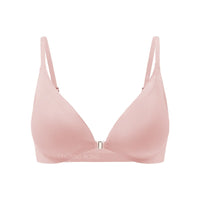 Women's Underwear Thin Small Breast Push Up Women's Front Buckle Backless Bra