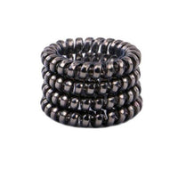 High Elasticity Electric Coil Bright Silver Hair Rope