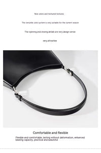 Genuine Leather Underarm Women's Bag High-grade Simple