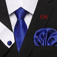 Paisley Series European And American Fashion Tie Three-piece Suit
