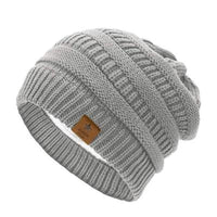 Hot Selling Five-pointed Star Woolen Knitted Hat Women Outdoor Warm Hood