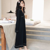 Modal Nightdress Long Ladies Plus Size Loose