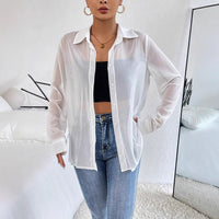 New Resort-style Thin Sun-protective Top Loose-fitting