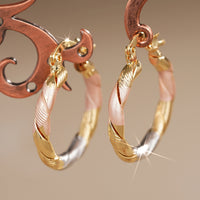 Metal Multi-color Trendy Earrings For Women