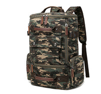 Men's Backpack Vintage Canvas Backpack  Men's Travel Bags Large Capacity Backpack Laptop Backpack
